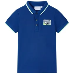 Kinder-Poloshirt Dunkelblau 92