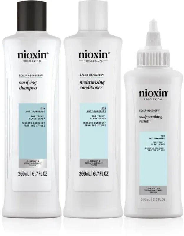 Nioxin Scalp Recovery Geschenkset gegen Schuppen 3 St.