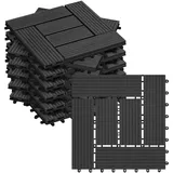 Woltu WPC Terrassendiele 2 m anthrazit