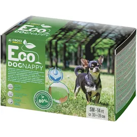 Croci Eco Hundewindel 14 Stück Schwarz S