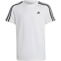 adidas Essentials 3-Streifen Cotton T-Shirt White / Black 164