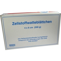 Fesmed Verbandmittel GmbH ZELLWA BLAETTCHEN HOCHGEBLEICHT CHLORFR 4X6CM