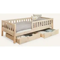 Ehrenkind Ehrenkind® Kinderbett Lille | Kinderbett 90x200 cm inkl.