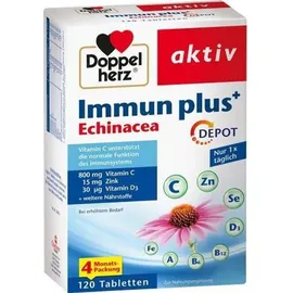 Doppelherz Aktiv Immun plus Echinacea Depot Tabletten 120 St.