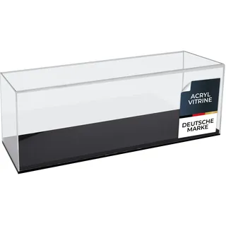 HMF Acryl Vitrine für Modellautos, Figuren, 50 x 16 x 18 cm,