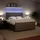 vidaXL Boxspringbett 180 x 200 cm Hellgrau