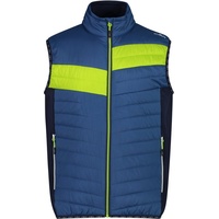 CMP Herren Weste MAN HYBRID Vest DUSTY Blue