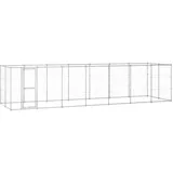 vidaXL Hundezwinger 16,94 m2 Stahl