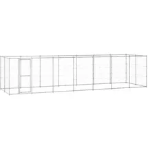 vidaXL Hundezwinger 16,94 m2 Stahl