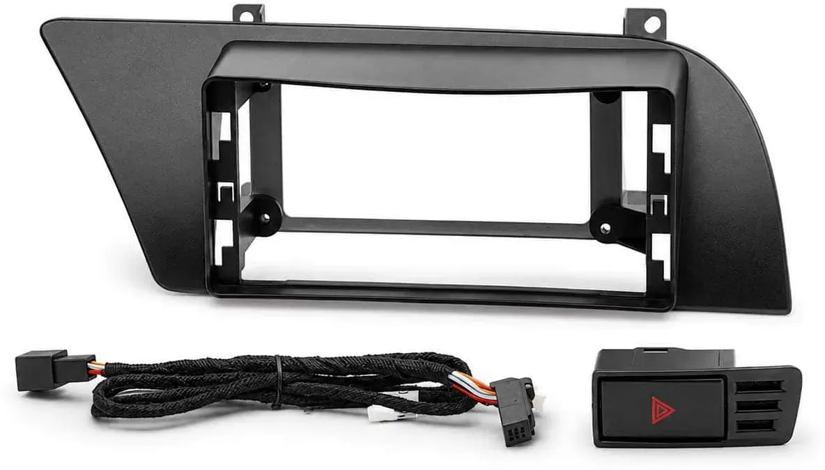 Audi A4 B8 12,3 Zoll Radioblende Schwarz 2 DIN 2007-2016