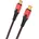 USB-Evolution CC hochwertiges 3 1 USB-C auf 3 1 USB-C SPOFC PVC-Mantel Lade-und Datenkabel schwarz/rot 3m