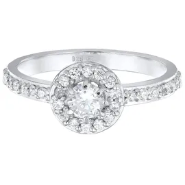 Elli Ring 925 Sterling Silber Verlobungsring in Silber | Gr.: 56