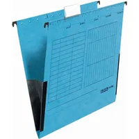 Falken Hängetasche UniReg Kraftkarton 230g/qm mit Leinenfröschen blau VE=5
