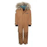 TROLLKIDS Kinder Kirkenes Schneeanzug (Größe 140, braun)