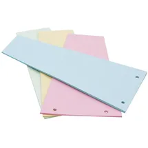 SOENNECKEN Trennstreifen oeco 1431 12,5/6,5x24cm gelb 100St.