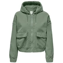 Only Übergangsjacke 'Kenzie' - Grün - S