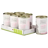 MjAMjAM Nassfutter Katze Adult, 6x400 g Huhn