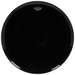 Remo Ambassador - Bass Drum Fell - 22 - Ebony - - Bass-Drum-Fell
