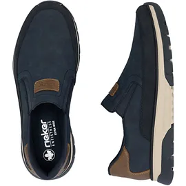 Rieker Loafer Herren Blau/Braun 44
