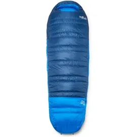 Rab - Ascent -18C / 0F - Daunenschlafsack Gr Regular - Body Size: 185 cm blau