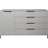 Mäusbacher Highboard »Bonnie«, Breite 168 cm mit Quadratgestell, grau