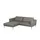 Uno Ecksofa Savona ¦ grau ¦ Maße (cm): B: 220 H: 83 T: 180.0