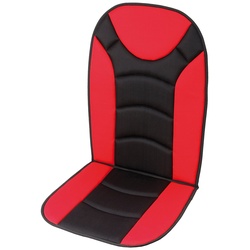 Unitec Sitzauflage Trend schwarz/rot