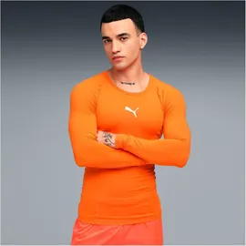 Puma LIGA Baselayer langarm Funktionsshirt Herren 08 golden poppy M