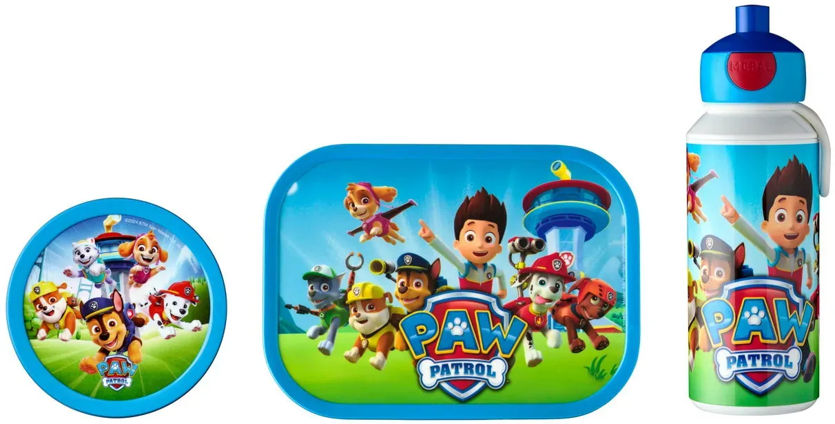 Mepal Lunchset 3-tlg. Paw Patrol CAMPUS - B/H/T ca. 24,00x6,80x24,40