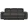 PLACES OF STYLE »Pareli 229cm, manuelle u. elektr. Relaxfunktion in 2 Sitzen«, USB, KT-Verstellung, LED Beleuchtung, in Echtleder, Kunstleder, Web