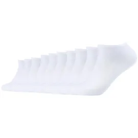 s.Oliver Sneakersocken 10er Pack Weiß 47-49