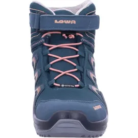 Lowa Maddox Warm GTX Mid Kinder Petrol/Rose 38
