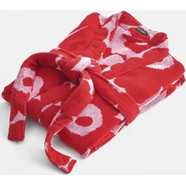 Marimekko Bademantel UNIKKO Rosa/Rot L