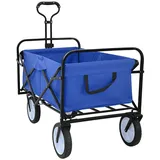 vidaXL Bollerwagen blau