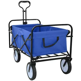 vidaXL Bollerwagen blau