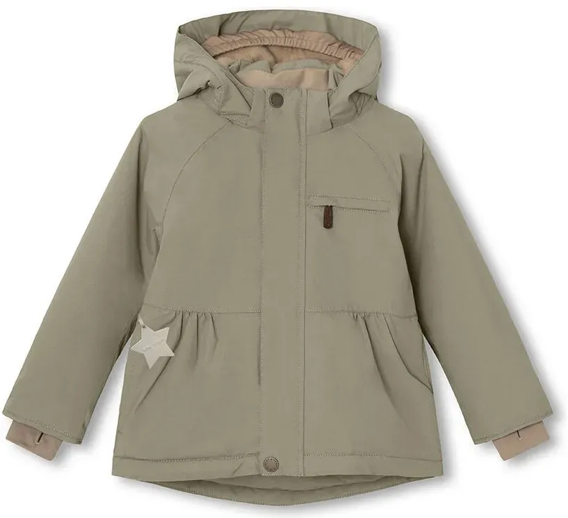 Mini a ture Matbriddine Fleece Lined Winter jacket. GRS vert (7530) 5y