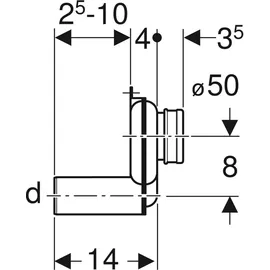 Geberit Urinalgeruchsverschluss 152950111