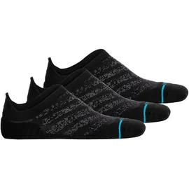 Stance Socken Run Light Tab Sneakersocken 3er Pack Schwarz 43-47