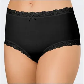 NINA VON C. Damen-Taillenslip 3er-Pack Modal schwarz 40