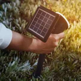 Philips Spotleuchte Spiess Solar 1,4 W Kunststoff IP44 schwarz
