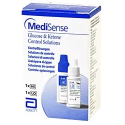 MediSense Glucose & Kentone Kontrolllösungen