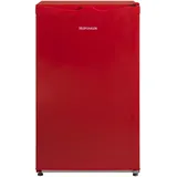 Telefunken CF-33-101-2 Kühlschrank (89 l, 821 mm hoch, Rot)
