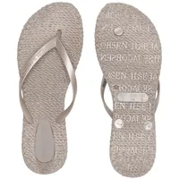 Ilse Jacobsen Zehentrenner CHEERFUL02 Fußpflegezubehör 1 pair Silber Damen 