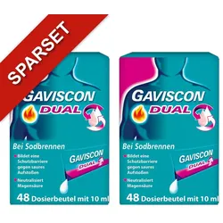 GAVISCON Dual Suspension mit Zweifachwirkung gegen Sodbrennen