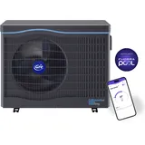 Gre Full-Inverter-Wärmepumpe schwarz 0,38 m x 0,86 m