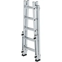 PROREGAL Sprossen-Stehleiter treppengängig 2x5 Sprossen