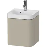 Duravit HP4340O60600000 WTU m. Happy D.2 Plus“ 40 × 48 × 36 cm in Taupe Seidenmatt