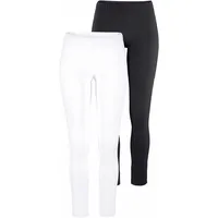 Boyens Buchverlag BOYSENS Leggings in weiß + schwarz), | Gr.: 46