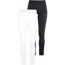 Boyens Buchverlag BOYSENS Leggings in weiß + schwarz), | Gr.: 46