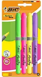 BIC Textmarker Gemischt Mittelere Keilspitze 1,6 mm